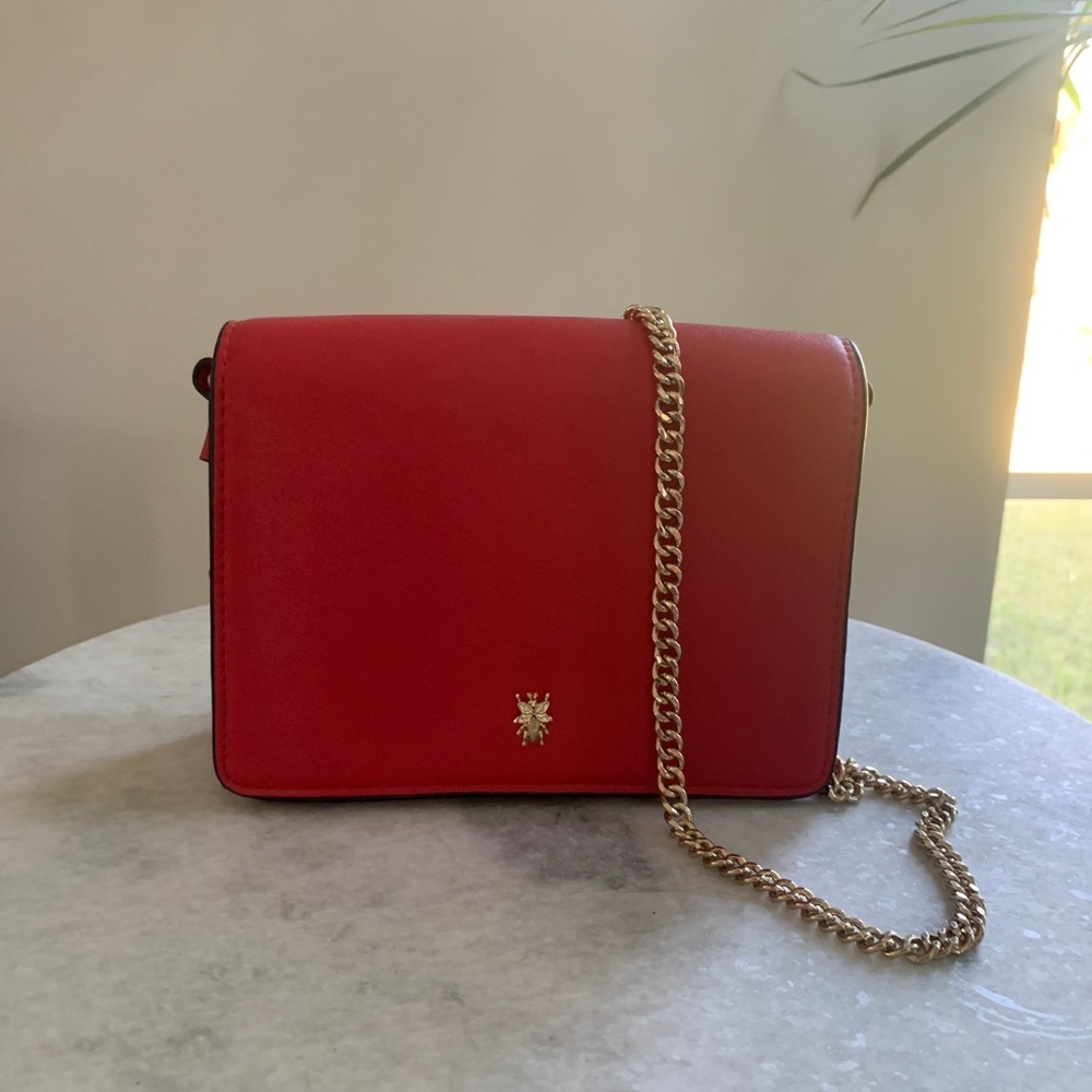 Zara Faux Leather Crossbody